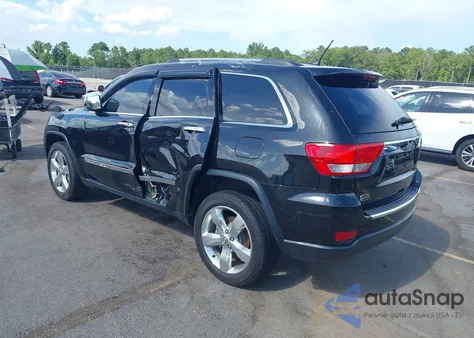 2012 Jeep Grand Cherokee Overland z USA, uszkodzony, nr VIN 1C4RJECG6CC270816